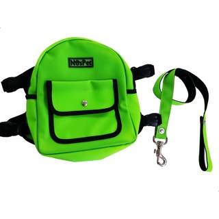 Mochila Para Cães Coleria Guia Peitoral Confortável Nospet G
