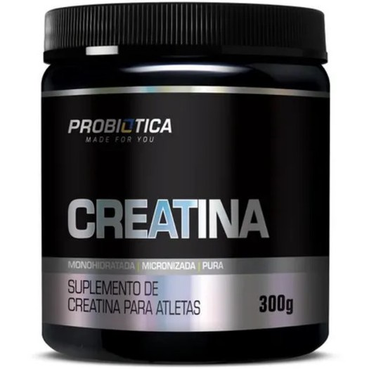 Creatina Monohidratada E Micronizada Pura 300g Probiotica Shopee Brasil