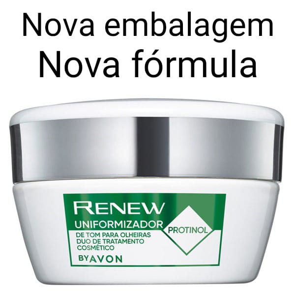 Avon Renew Clinical Uniformizador de Olheiras Duo de Tratamento Cosmético  para os Olhos Renew 20g