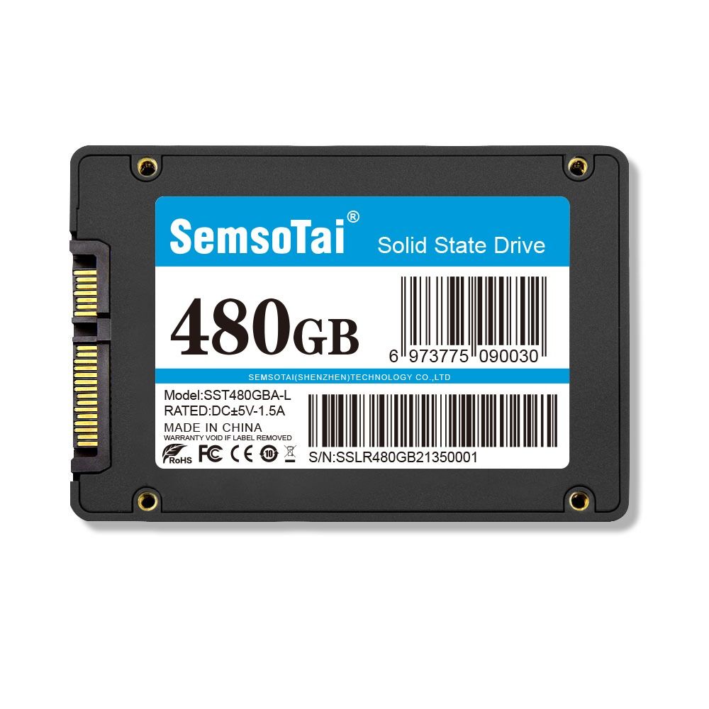 SemsoTai SSD de 480GB / Disco Rígido Sata 3.0 Gb/s