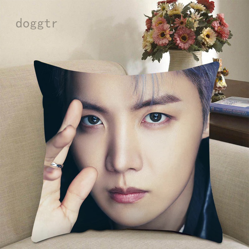 Capa De Almofada Decorativa Estampa BTS