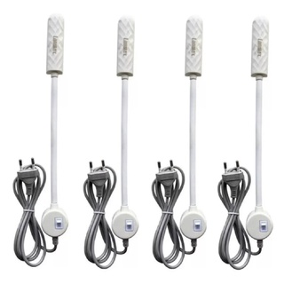 Kit 4 Luminária Lampada Led Haste Flexível Maquina Costura