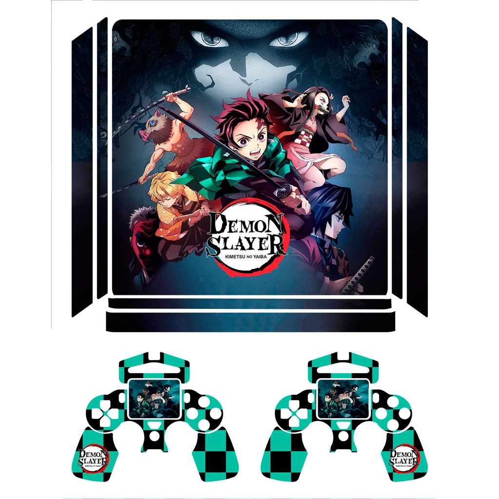 Demon Slayer Tanjiro & Nezuko PS4 Controller Skin