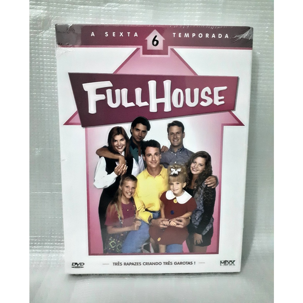 Dvd Box: Full House (Três é Demais) - A Sexta Temporada Completa