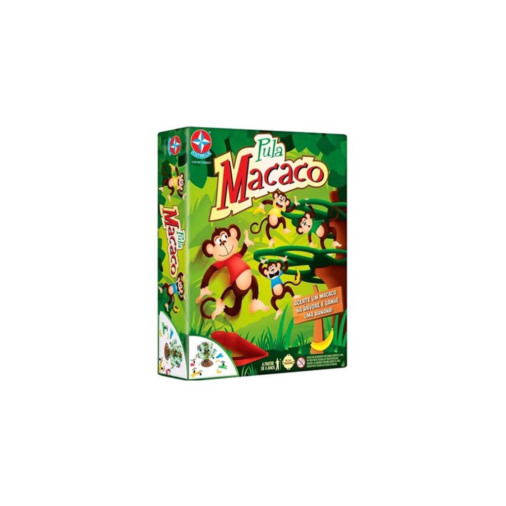 JOGO PULA MACACO ESTRELA 028855 - JOGO PULA MACACO ESTRELA - ESTRELA