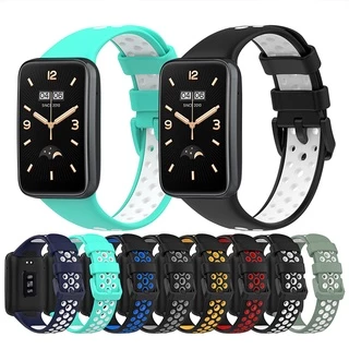 Pulseira Para Xiaomi Mi Band 7 Pro De Silicone tipo esportiva furadinha