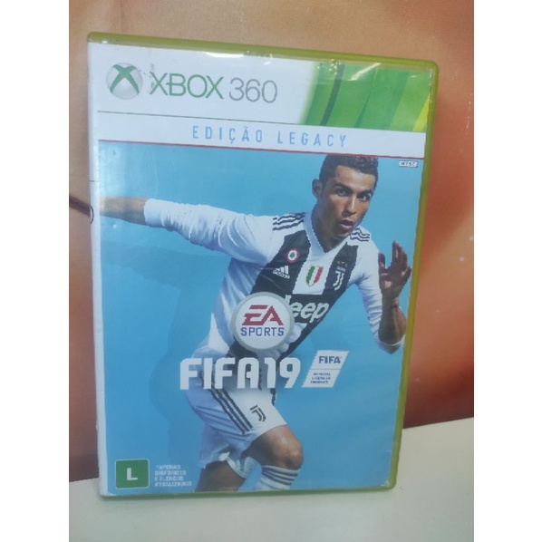 Jogo FIFA 19 Xbox 360 Mídia Física Original (Seminovo) - Machado Games -  Tudo de Tecnologia e Games!