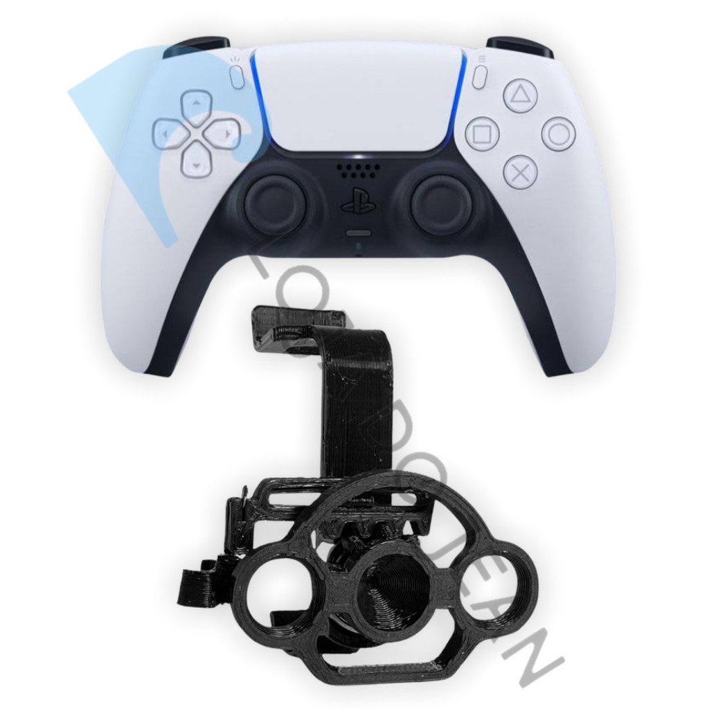 Mini Volante Da Gioco Per Controller Sony PS5 - Accessorio Per Gare Di Corse