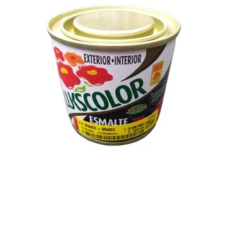 Tinta Esmalte Sintético 225ml Solvente - Lukscolor CORES