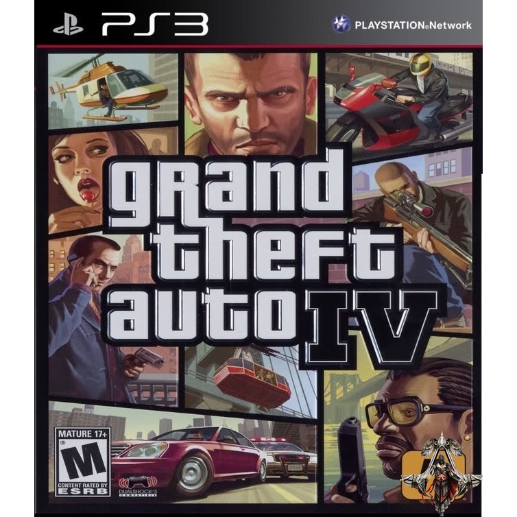 Grand Theft Auto IV - GTA 4 - Jogo PS3 Midia Fisica - Sony - GTA