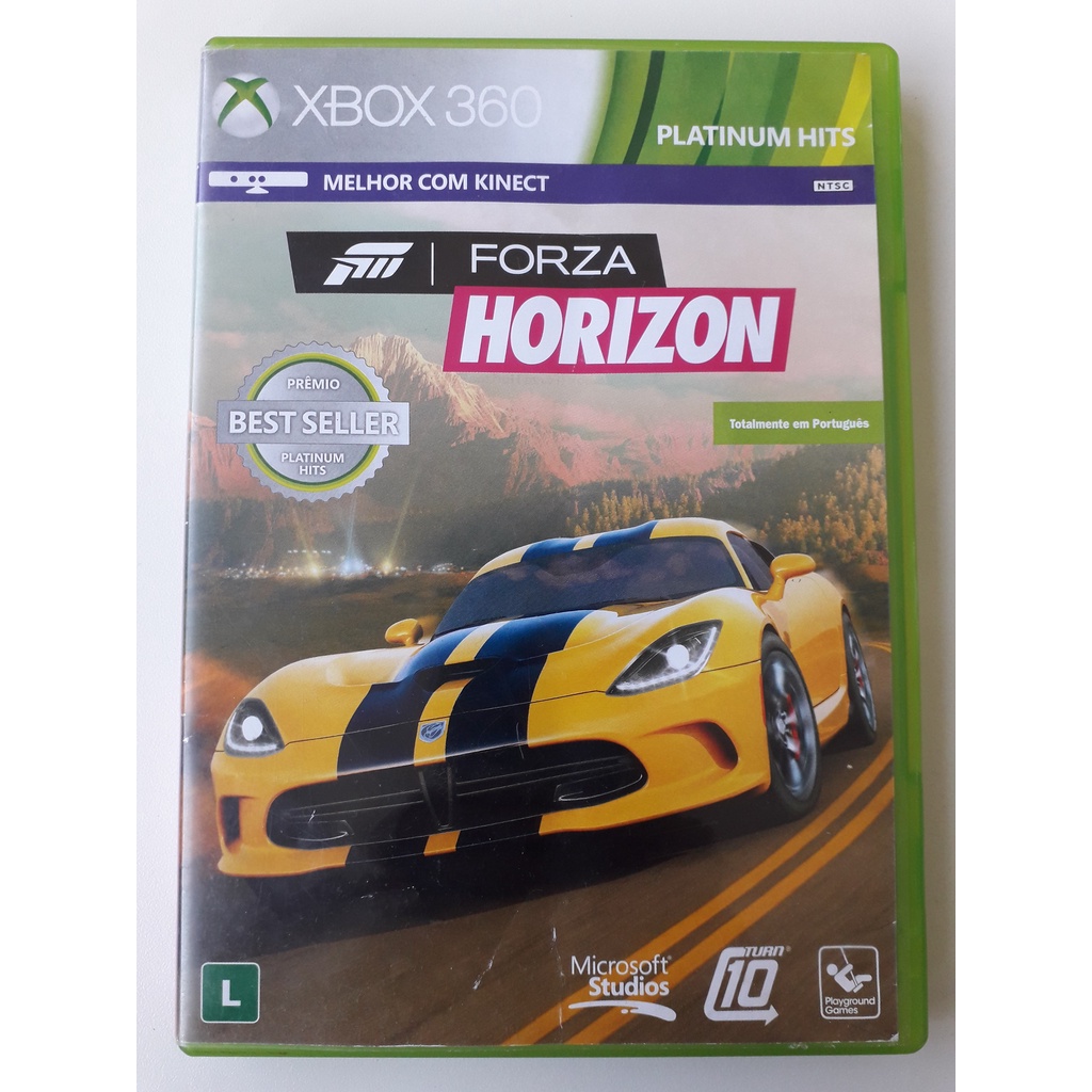 Jogo Forza Horizon - Xbox 360 Mídia Física Usado