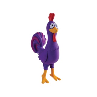 Brinquedo Mordedor P/ Cães Látex Latoy - GALO CARIJO - 10 un