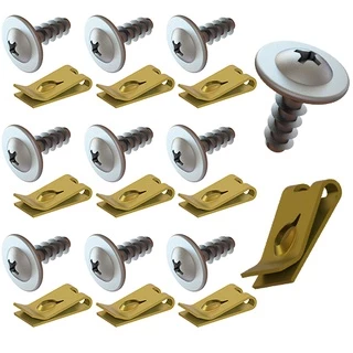 Kit Parafuso Porca Parachoque Vectra 2007 2008 2009 2010 11