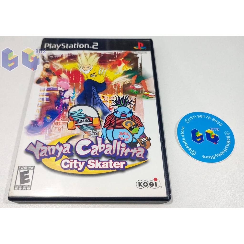 [PlayStation 2] Yanya Caballista City Skater PS2 Físico Original Seminovo
