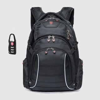 Mochila Masculina Grande Para Notebook Com Capa De Chuva