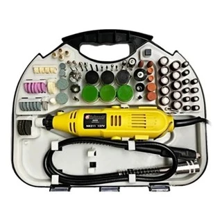 Micro Mini Retifica Furadeira Lixadeira Profissional 500W 210 peças Nakasaki
