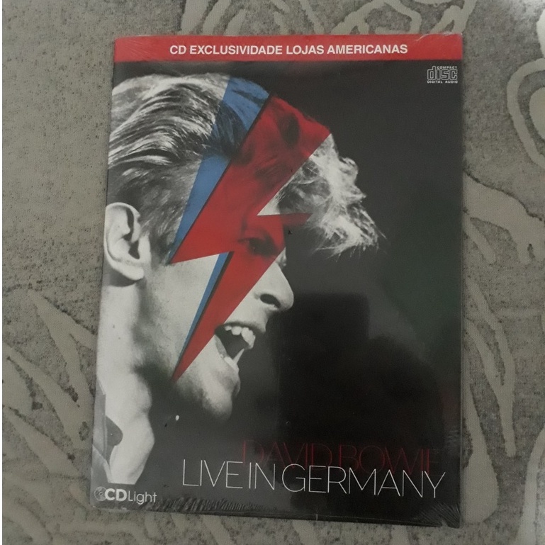 CD LIGHT DAVID BOWIE LIVE IN GERMANY - LACRADO | Shopee Brasil