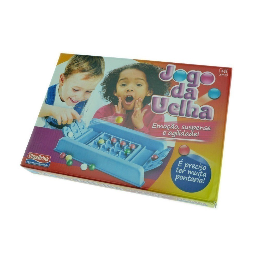 Jogo da Velha Tabuleiro Brinquedo Infantil Divertido Azul em Promoção na  Americanas