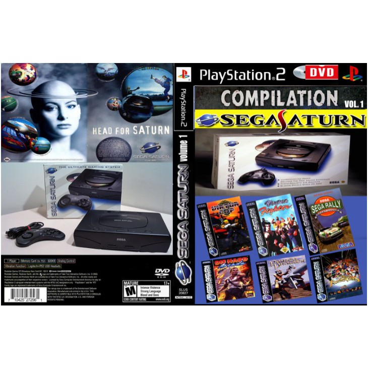 Emulador Sega Saturn no Playstation 2 Volume 1