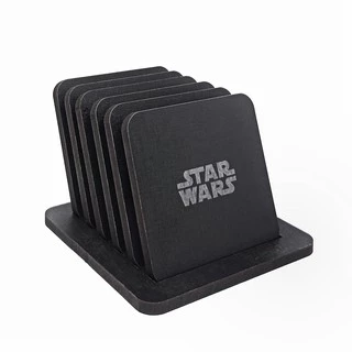 Kit Gourmet Nerd Star Wars - Bolachas Porta Copos