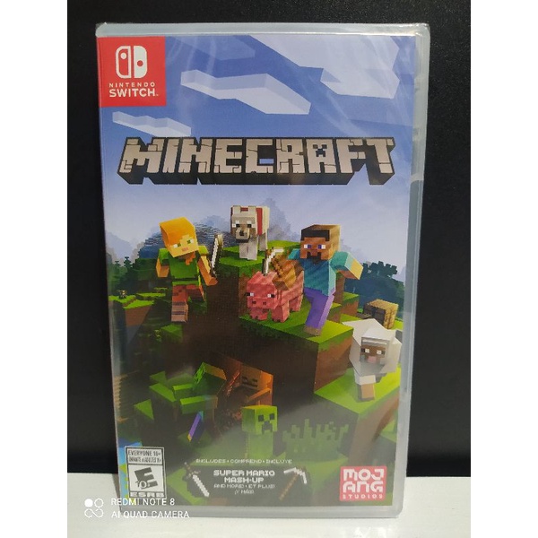 Jogo Nintendo Switch Minecraft Midia Fisica