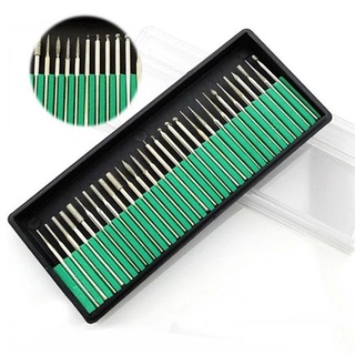 Kit 30 Brocas Diamantadas Lixadeira Unha Drill Fresa Gel Oferta