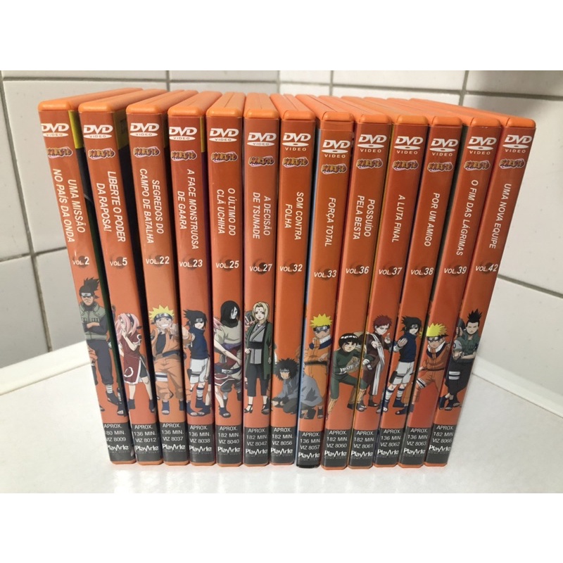 Naruto - Som Contra Folha - Volume 32 - DVD