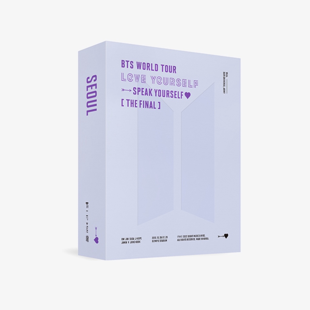 DVD] BTS WORLD TOUR 'LOVE YOURSELF : SPEAK YOURSELF' : THE FINAL