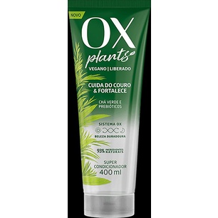 Shampoo Ox Plants Vegano Cuida Do Couro E Fortalece - 200ml