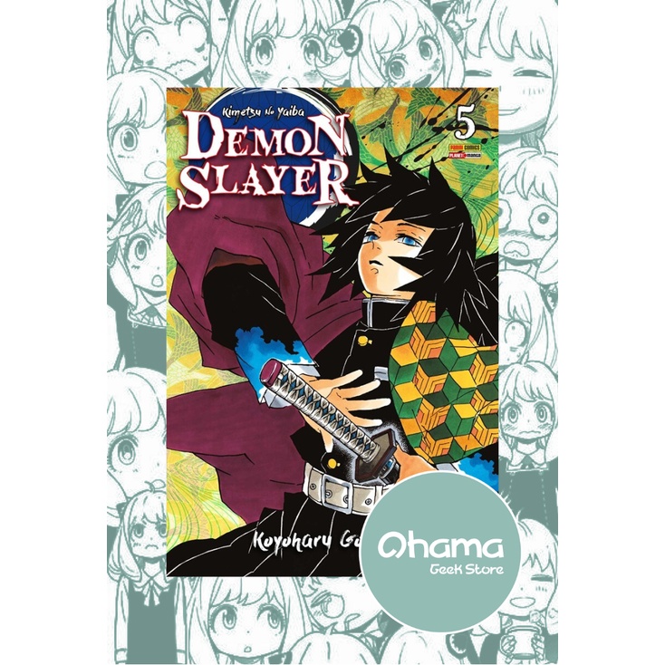 Demon Slayer, Kimetsu No Yaiba Mangá Volume 5 Ao 10 - kit Panini em  Promoção na Americanas