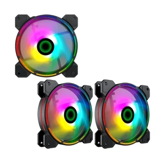 Fan Cooler Argb Fn-12rainbow-d Gamemax 3-fan