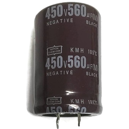 4x Condensatori YAGEO 560uF 160V 105°C Snap-in 25x30mm: Per Alimentatori E Audio
