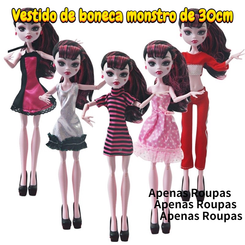 Compra online de Cabeça de boneca de maquiagem para bonecas monster high,  cabeças de maquiagem para bonecas monstro de plástico macio, acessórios de  casa de bonecas 1/6 bjd, 1 peça