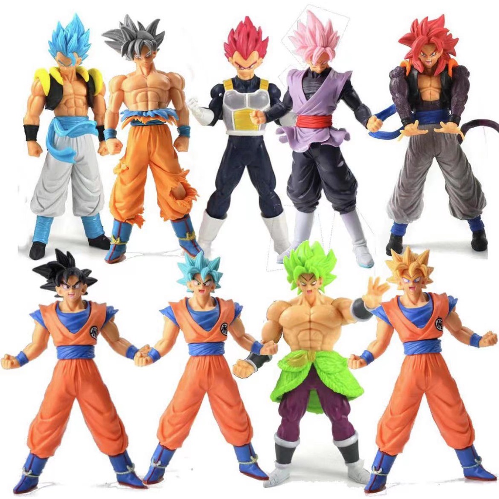 Boneco Dragon Ball - Goku Cabelo Amarelo/ Colecionador