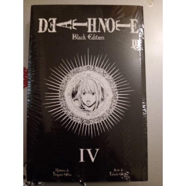 death note black edition volume 4 novo | Shopee Brasil