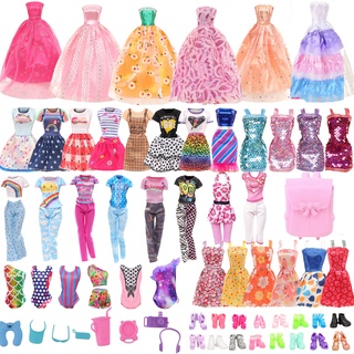 Conjunto de 35 peças de roupas de boneca para bonecas Barbie, roupas de  saias casuais modernas, acessórios de roupas de bonecas Barbie, sapatos de  bijuteria de roupas, inclui 12 saias : : Brinquedos e Jogos