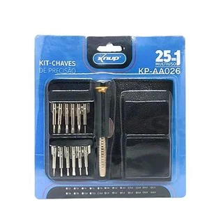 KIT Ferramentas Precisão 25 Em 1 Knup KP-AA026