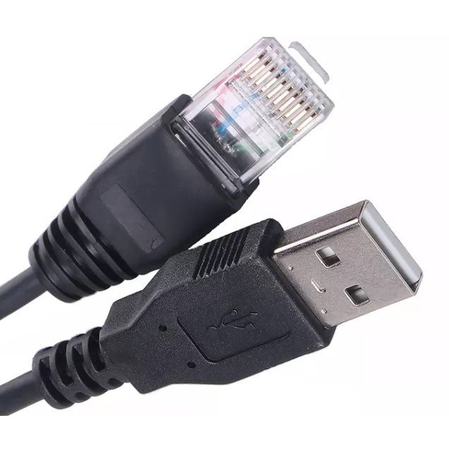 Cabo Usb X Rj 50 Apc Comunicação Nobreaks Fci 940-0127e (2,00m ...