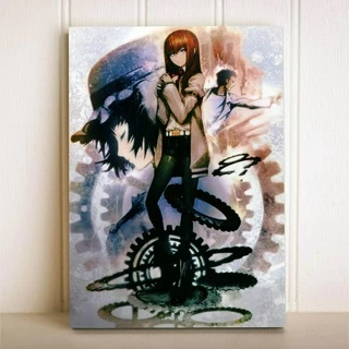 Placa Decorativa Anime Steins Gate 2