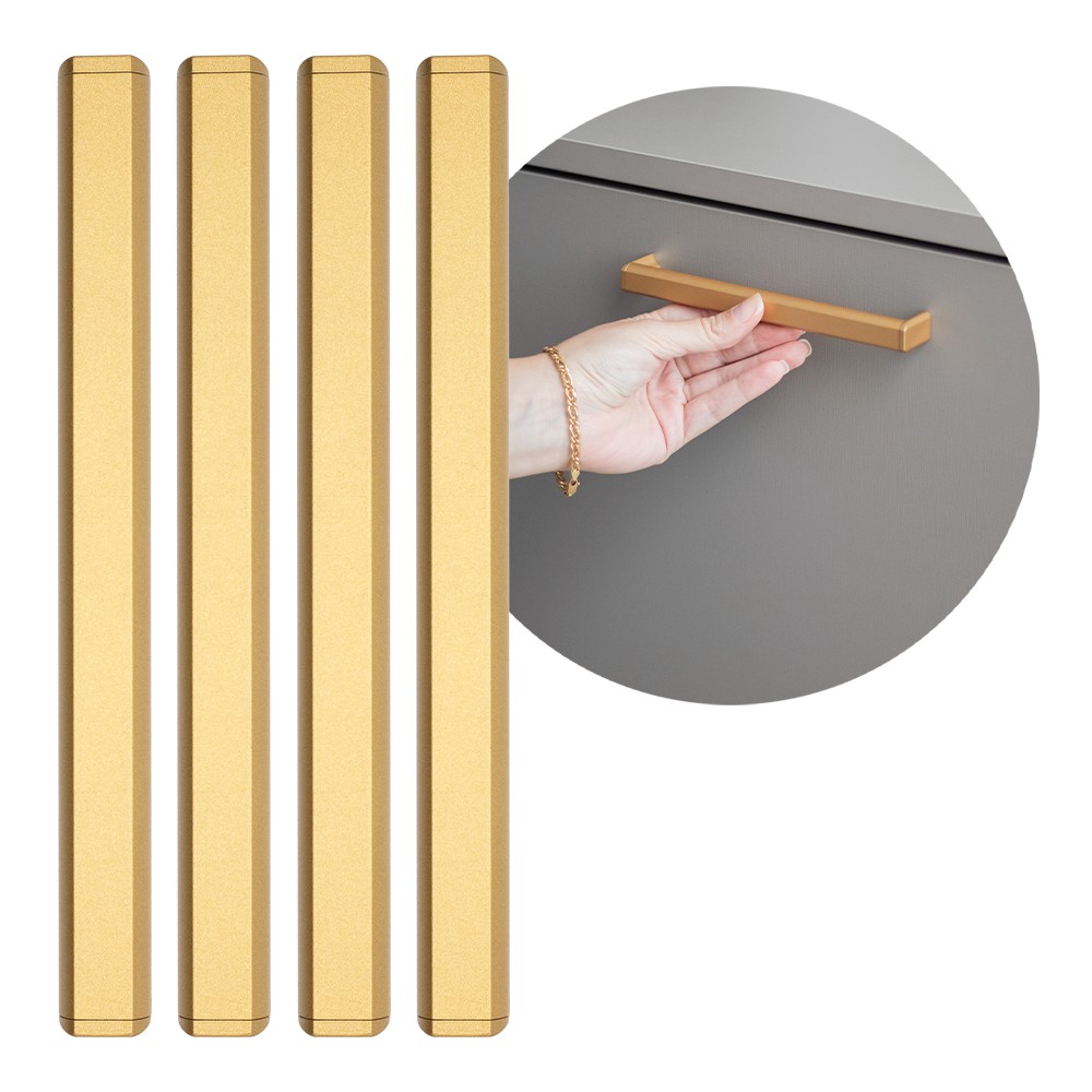 4 Pcs Puxadores De Armario Gavetao Porta Guarda Roupa 160mm