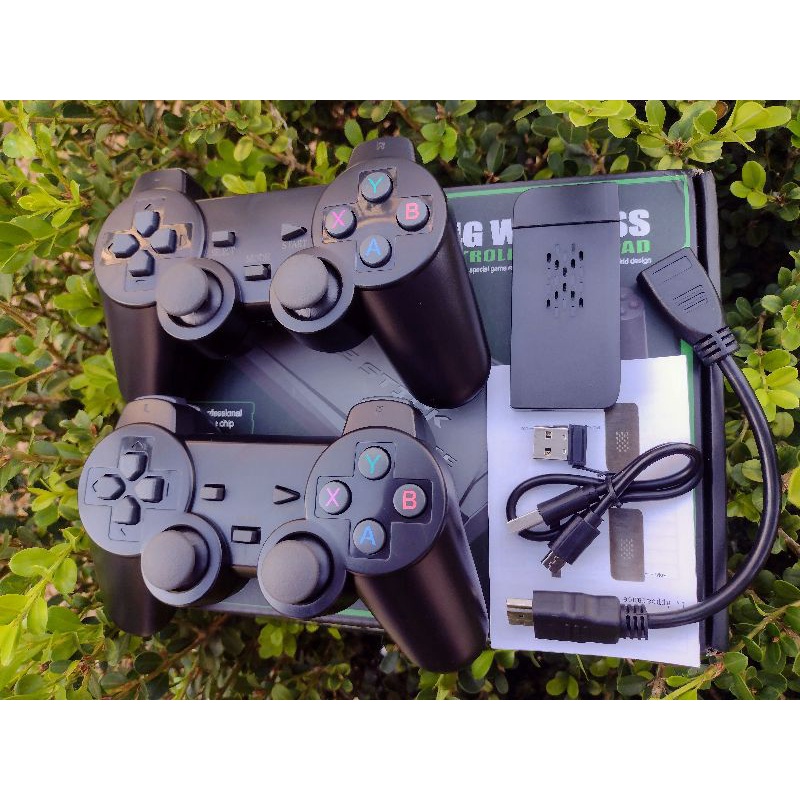 Super Game Box Retrô com 10.000 Jogos + 2 Controles Sem Fio –