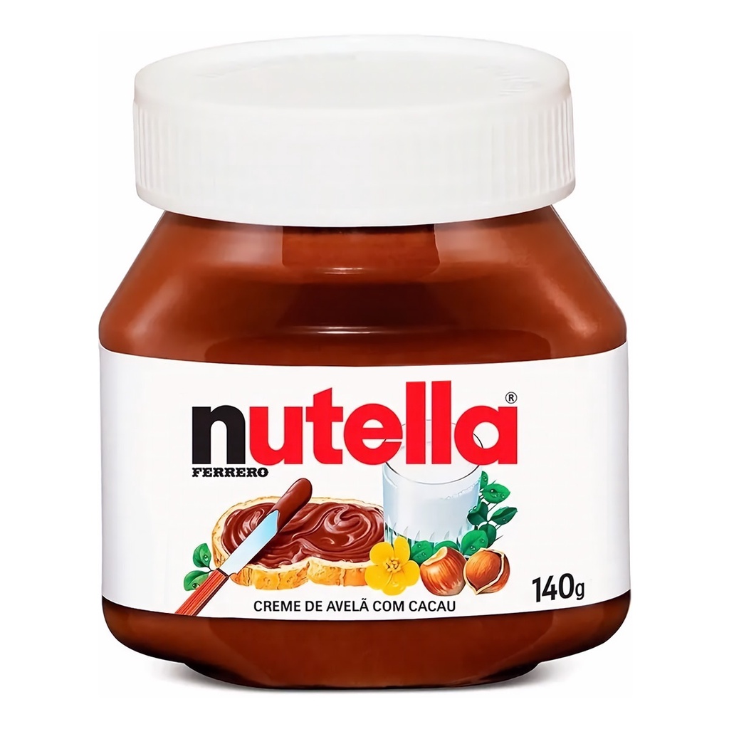 Creme De Avelã Nutella 140g | Shopee Brasil