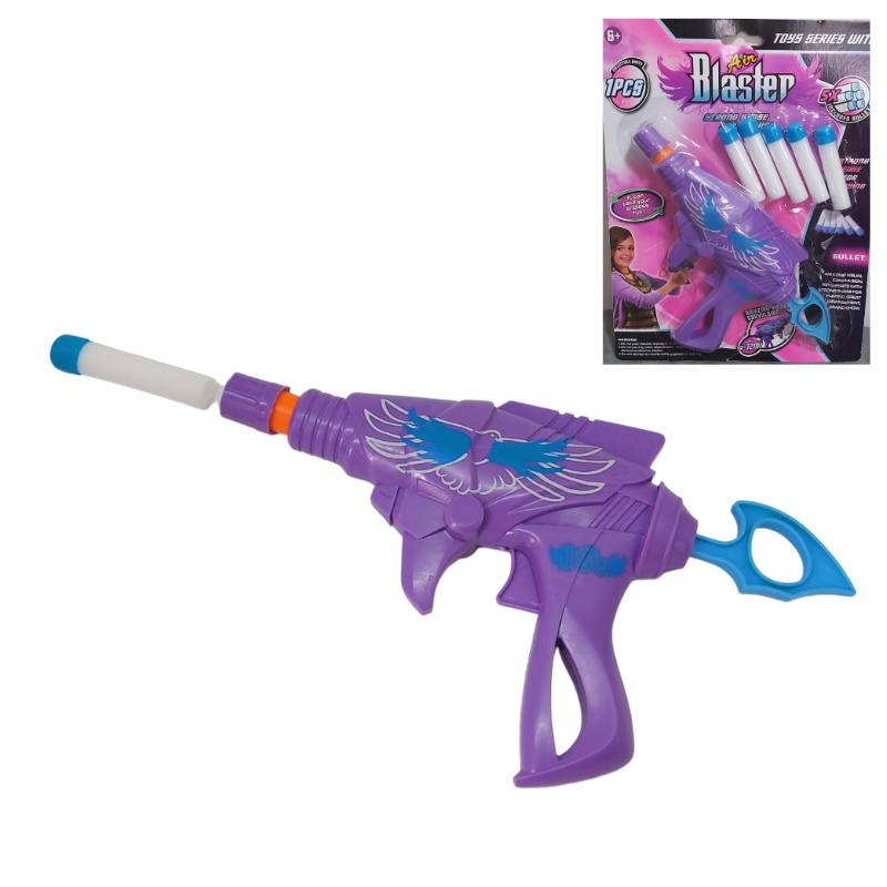 Pistola de Brinquedo Lançador de Dardos Arminha de Brinquedo