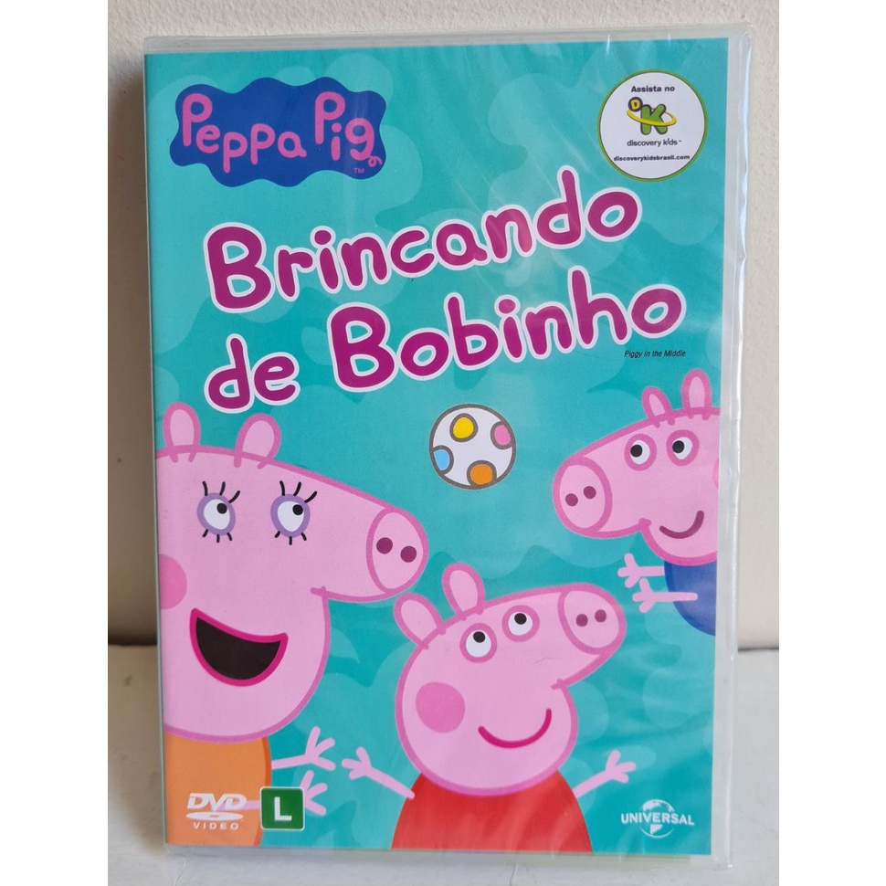 DVD Peppa Pig Brincando de Bobinho Original Lacrado | Shopee Brasil