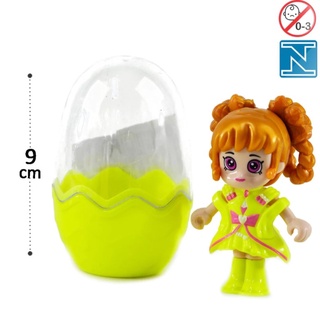 Mini Boneca Colecionável Girls Colorful Na Capsula Estilo Anime Kawaii Fofa