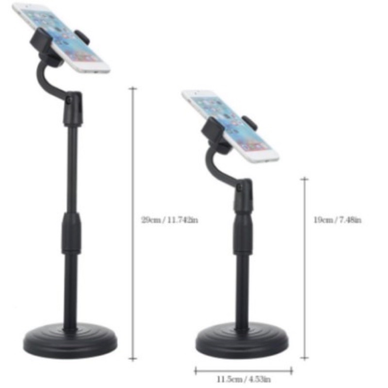 Suporte Tripé Celular Smartphone Mesa Portátil Selfie 360º