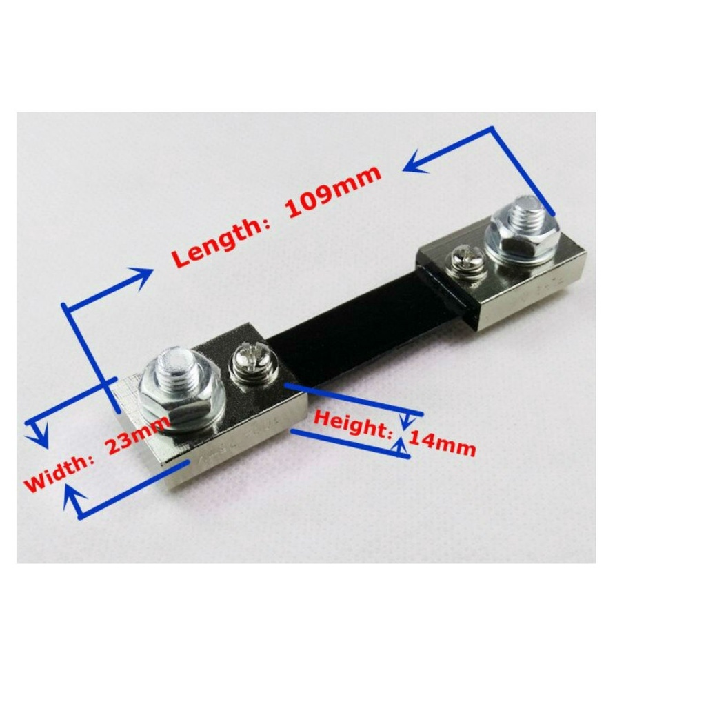 Shunt DC 100A/75mV - Resistenza Per Amperometro E Misurazione Corrente - Foto 6