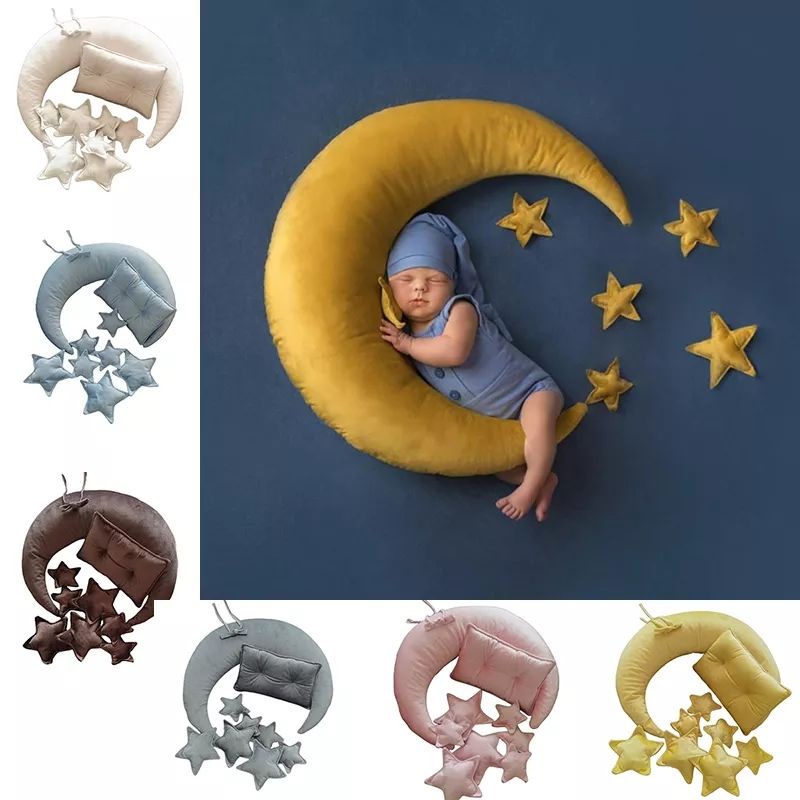 lua prop sessão fotográfica newborn | Shopee Brasil