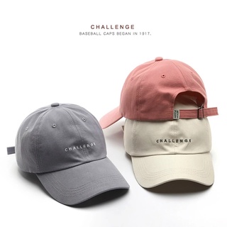 New Cap for Women and Men Summer Fashion Cap CHALLENGE Hats for Hip Hop Baseball Cap