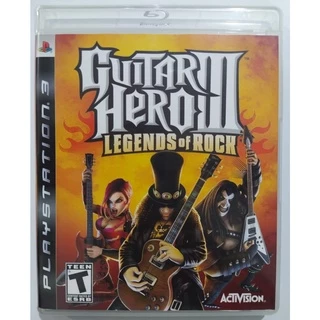 JOGO GUITAR HERO 3 PS3 (SEMINOVO)